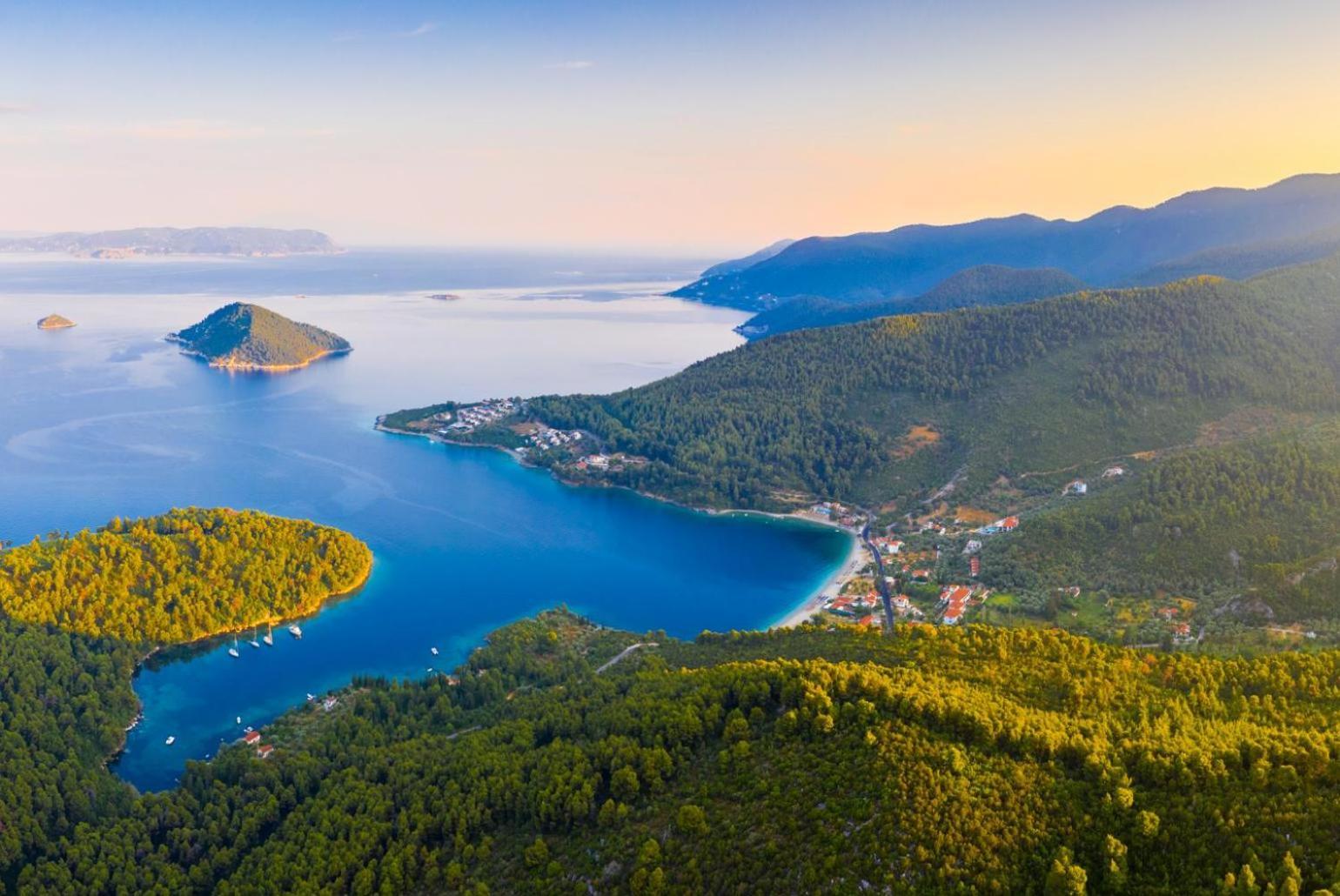 Villa Glafki Panormos  Eksteriør billede