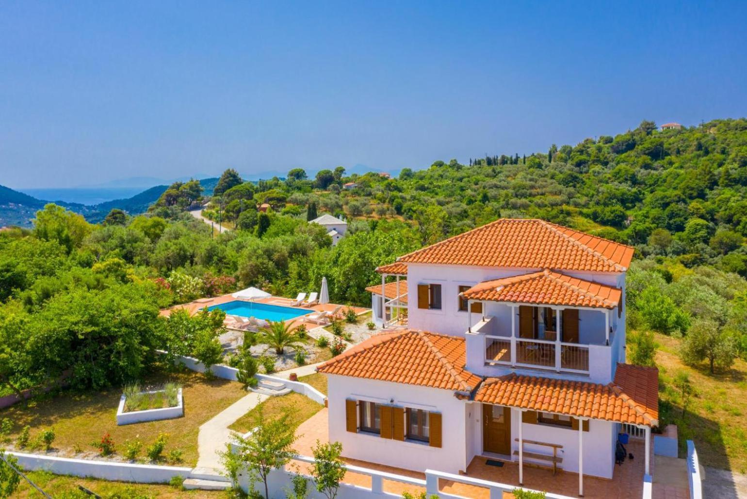 Villa Glafki Panormos  Eksteriør billede