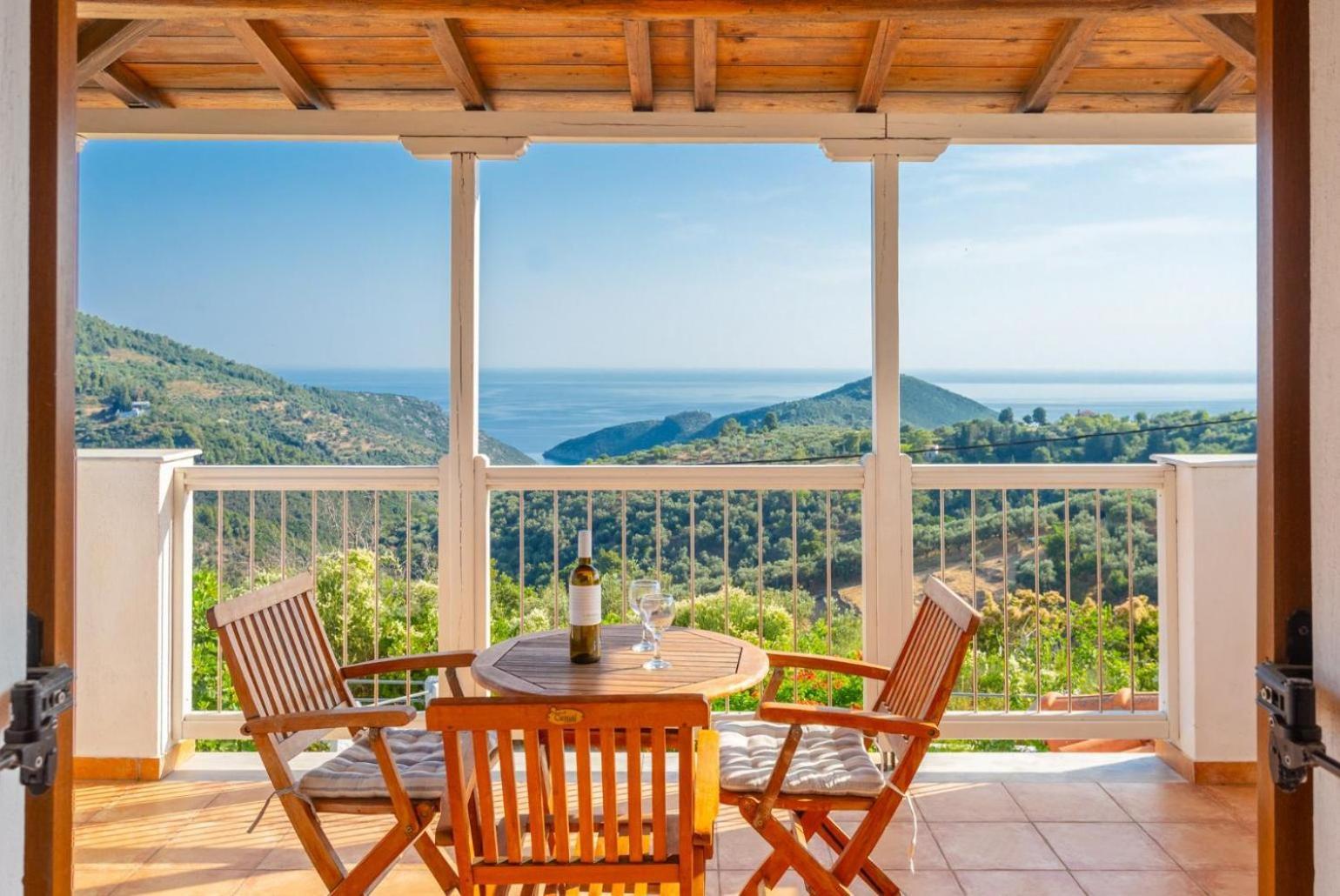 Villa Glafki Panormos  Eksteriør billede